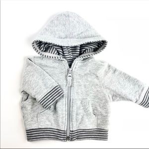 Grey baby sweater